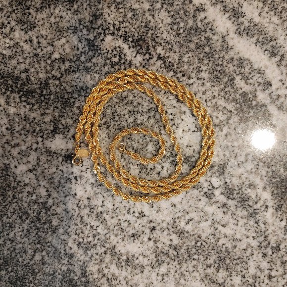 Nolan Miller Necklace Chunky Neck-Chain with Back Clasp, Signed. Long chain. - Picture 8 of 16